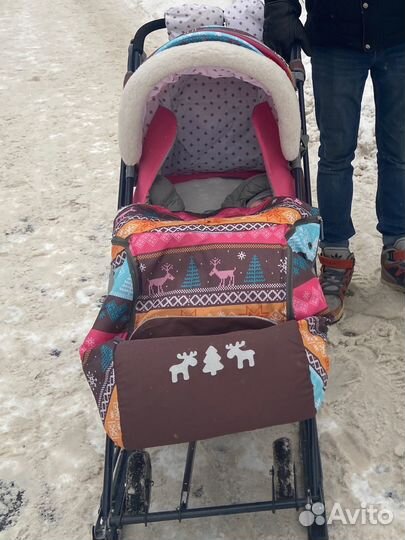 Санки коляска