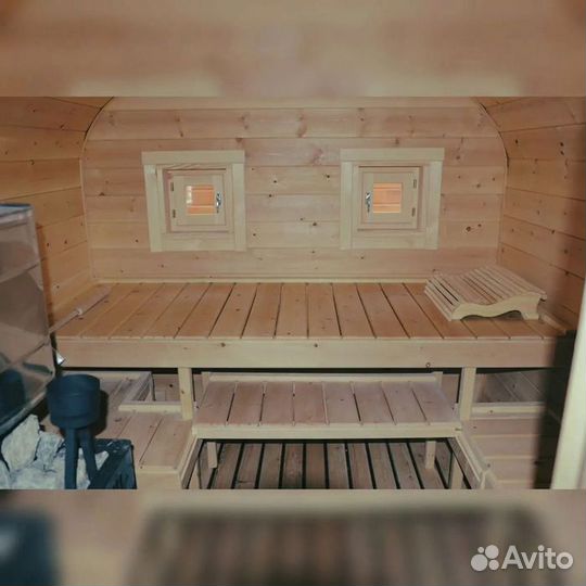 Баня бочка 6 м