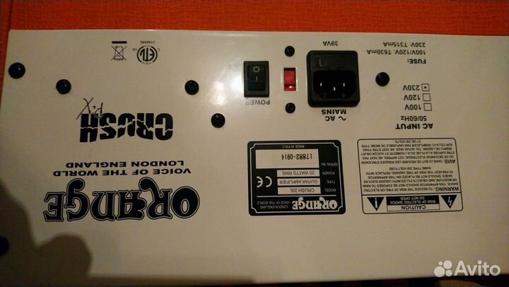 Orange комбоусилитель Crush 20L