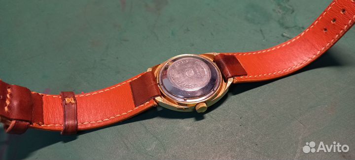 Часы СССР позолоченые