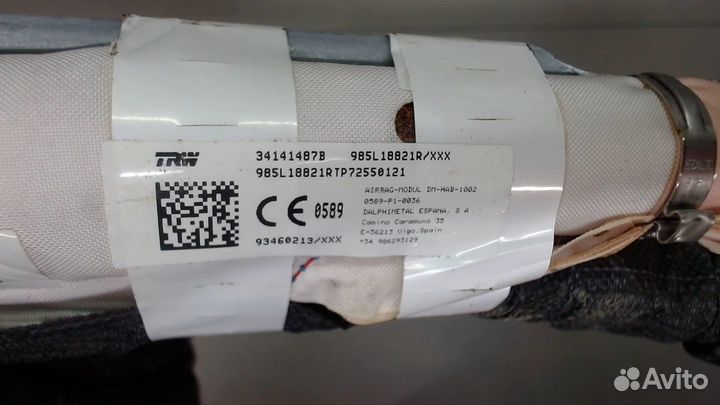 Подушка безопасности боковая Renault Trafic, 2017
