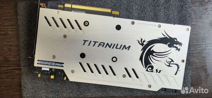 Видеокарта MSI GeForce GTX 1070 Ti Titanium 8G
