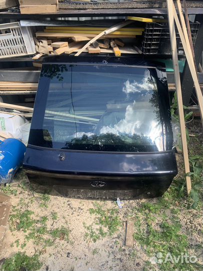 Крышка багажника priora хэтчбек