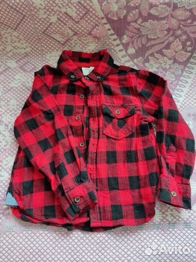 Рубашка для мальчика baby go