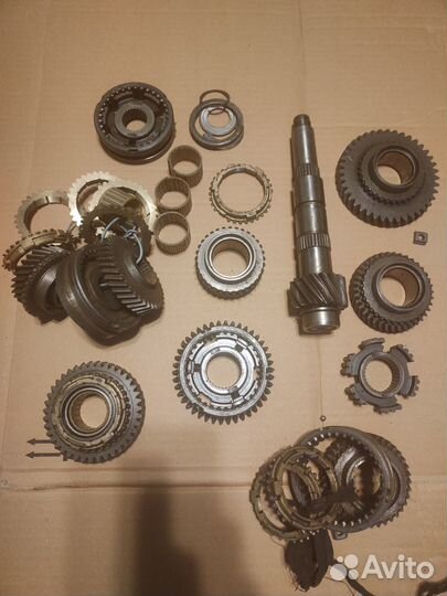 Детали кпп ваз