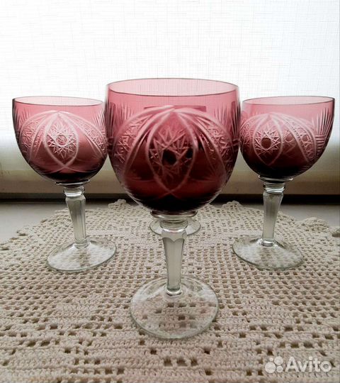 Фужеры марганец