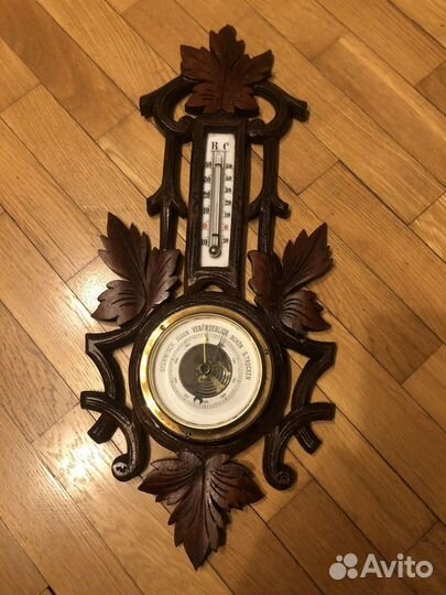 Барометр антикварный