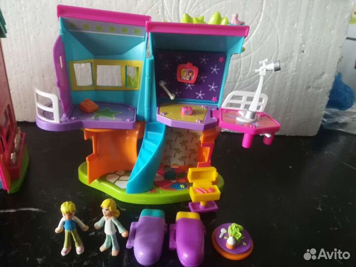 Дом и дом на дереве для магнитных Polly Pocket