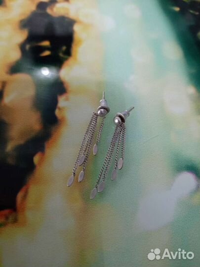 Серебряные серьги