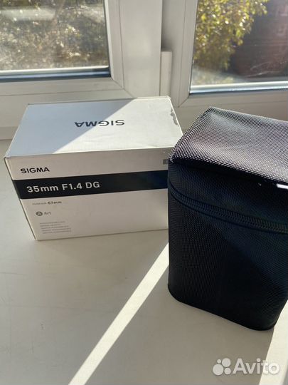 Объектив sigma 35 mm 1 4 sony