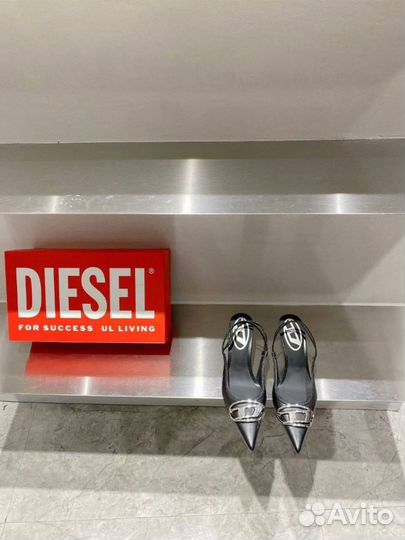 Туфли Diesel женские на каблуке Дизель Premium
