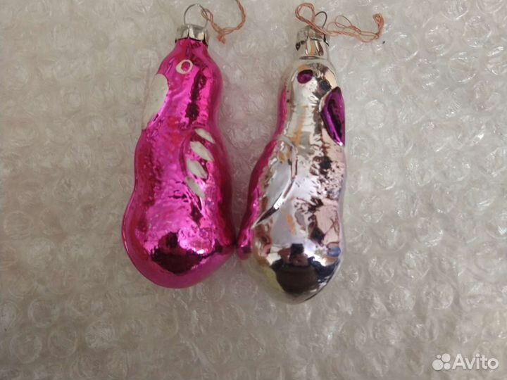 Елочные игрушки СССР