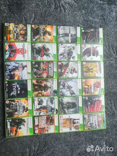 Диски на xbox 360