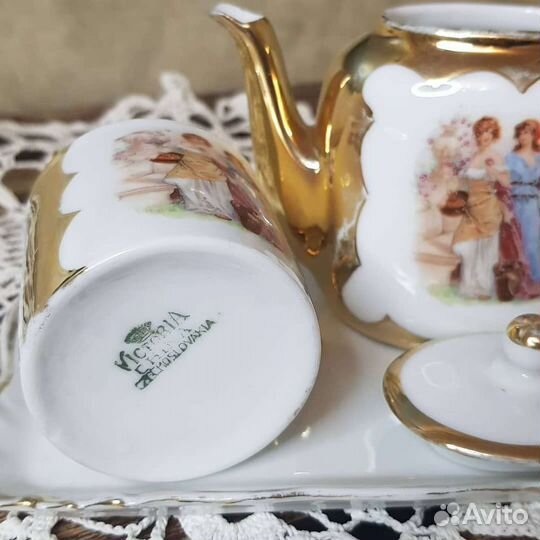 Редкий кофейный набор 1920г