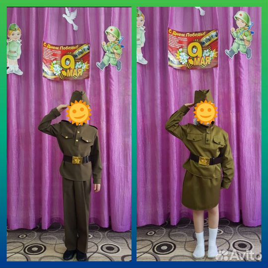 Детская военная форма на продажу и прокат