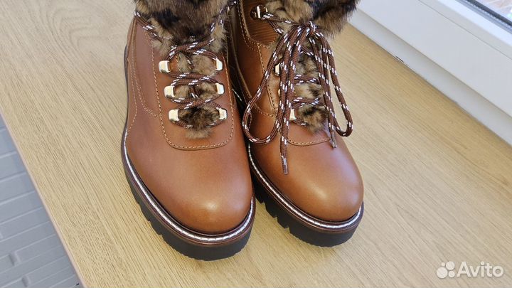 Ботинки норковые Louis Vuitton Territory Boots ори