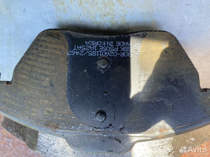 Колодки передние тормозные