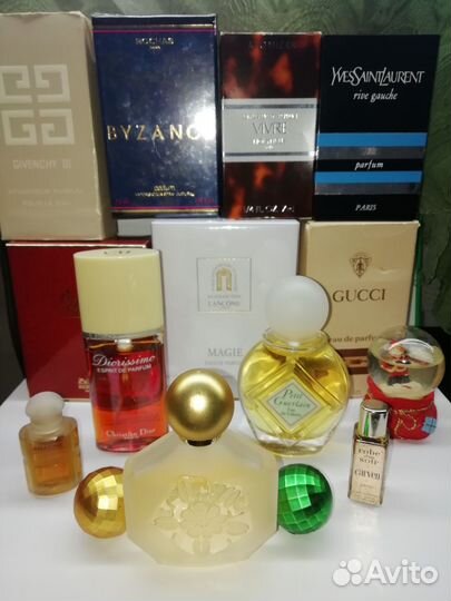 Винтажные духи из личной коллекции