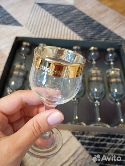 Хрустальные бокалы для шампанского