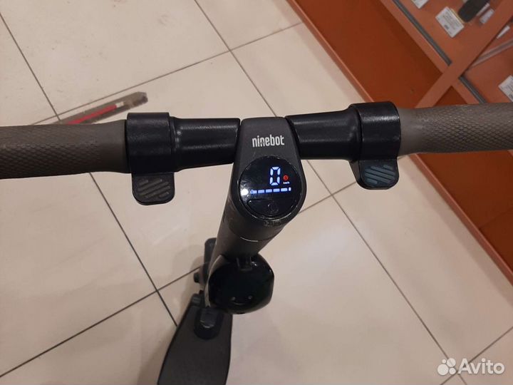 Электросамокат ninebot es1 с доп батареей