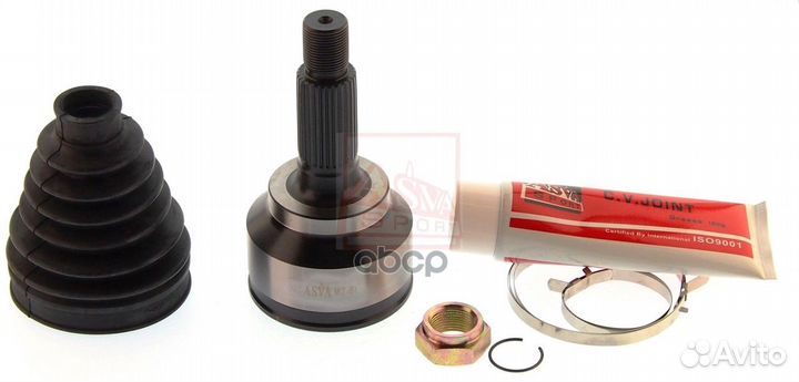 Шрус внешний перед прав/лев mzbl asva