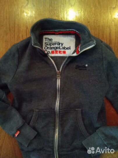 Кофта зип мужская Superdry S