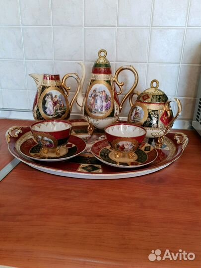 Антикварный сервиз. Австрия. Конец 19го, нач.20го