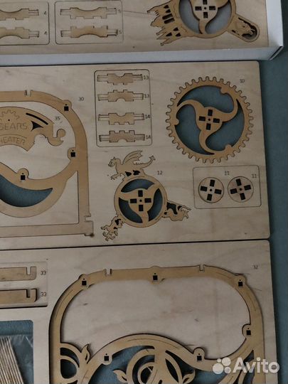 Механический театр 3D пазл ugears сборная модель