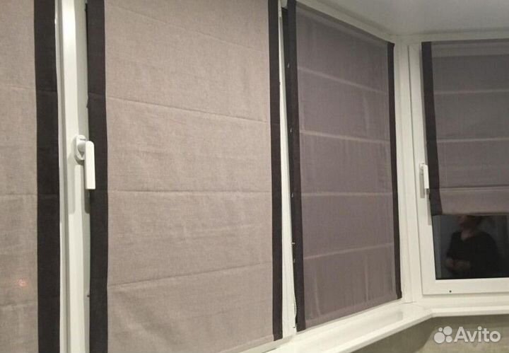 Рулонные кассетные шторы блекаут P568