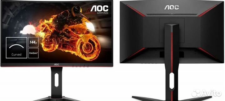 Монитор 144 гц изогнутый 27 диаг. AOC c27g1