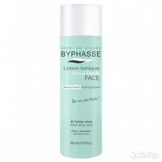 Тоник для лица byphasse Алое вера 500мл