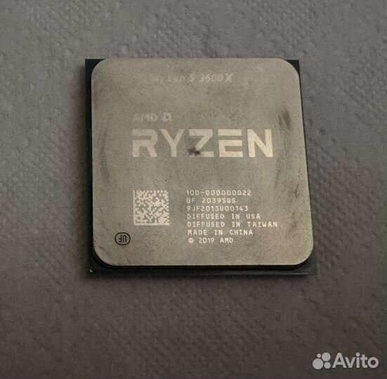Процессор amd ryzen 5 3600x
