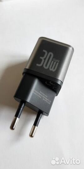 Зарядное устройство Baseus 30 Вт с портом USB Type