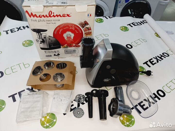 Электромясорубка Moulinex HV8 с теркой