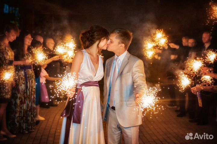 Бенгальские свечи 60 сантиметров горение 5 минут