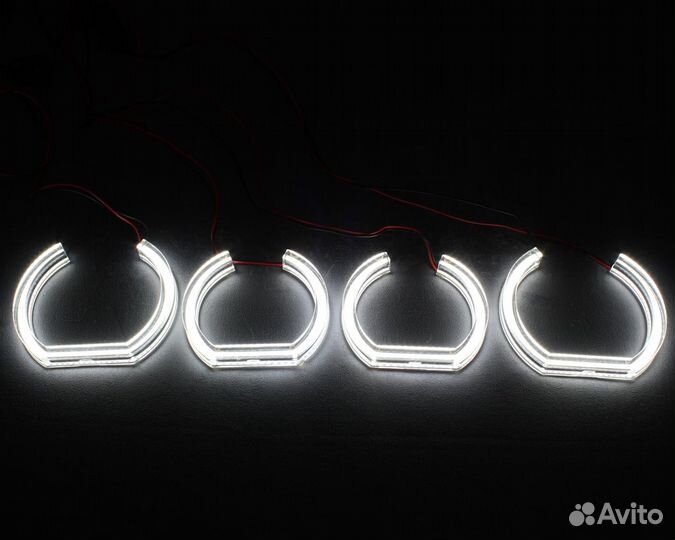 LED DTM ангельские глазки на BMW E90 / Е92