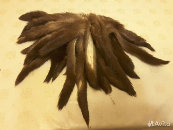 Мех норки хвостики