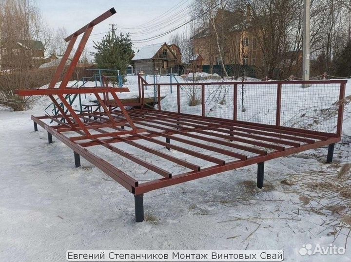 Сваи винтовые для фундамента