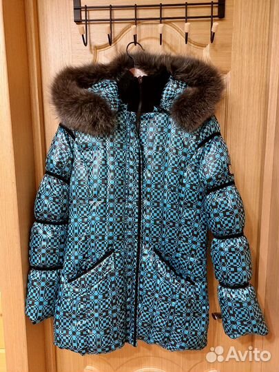 Куртка пуховик 42 44 размер