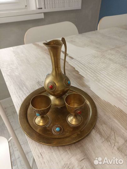 Графин с рюмками винтаж 70 годы