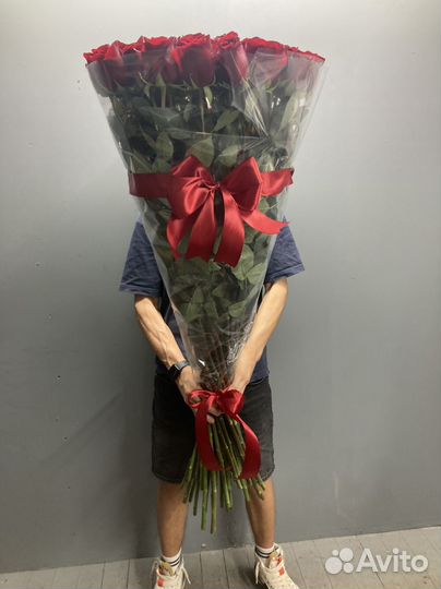 Метровые розы Круглосуточно доставка