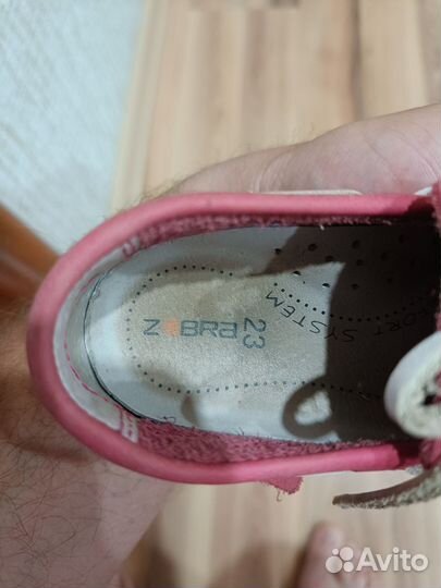 Кеды для девочки 23