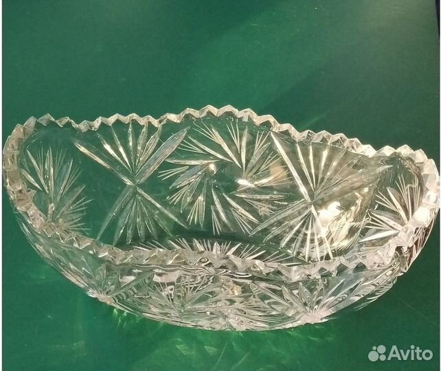 Хрустальная ваза 