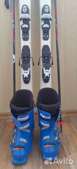 Горные лыжи детские 130 с ботинками
