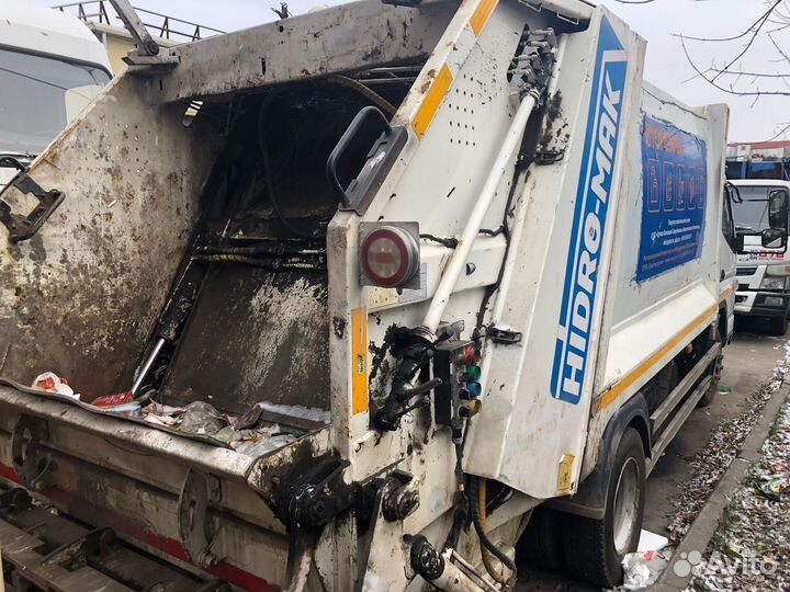 Мусоровоз минифаун на базе mitsubishi fuso canter