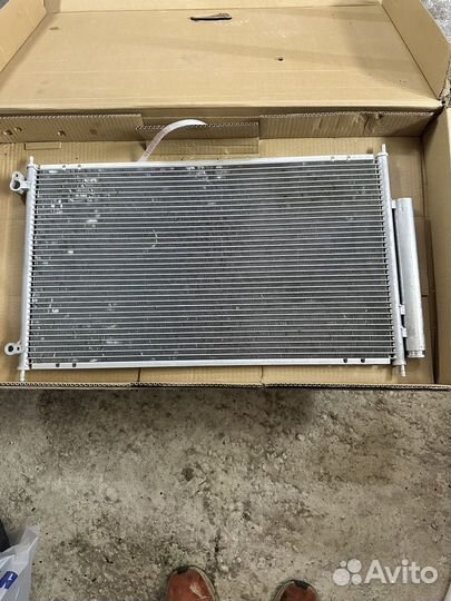 Радиатор кондиционера accord 8