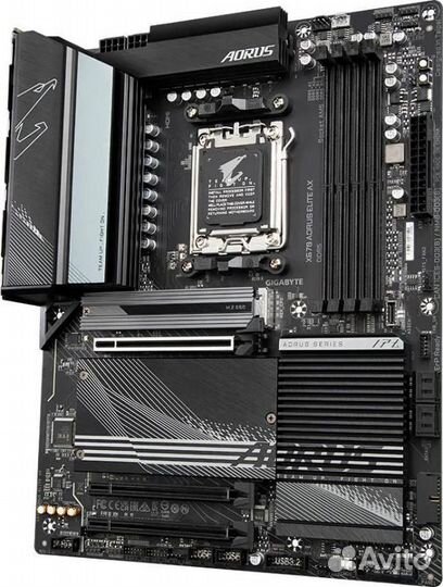 Материнская плата gigabyte X670 aorus elite AX, So