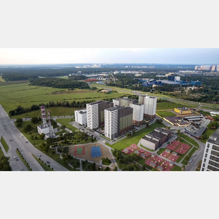 2-к. квартира, 70,6 м², 5/17 эт.