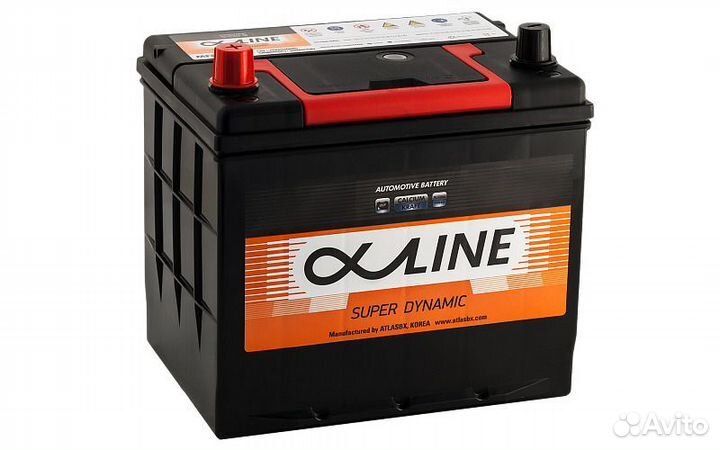 Аккумулятор Alphaline 70L (85D23R) прям. пол. 70