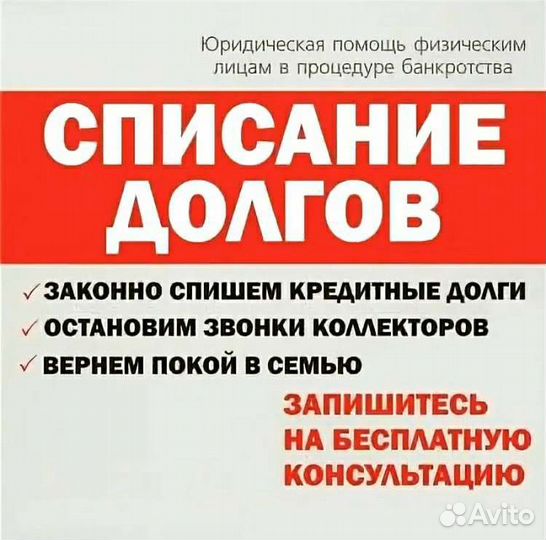 Банкротство физических лиц. Списание долгов